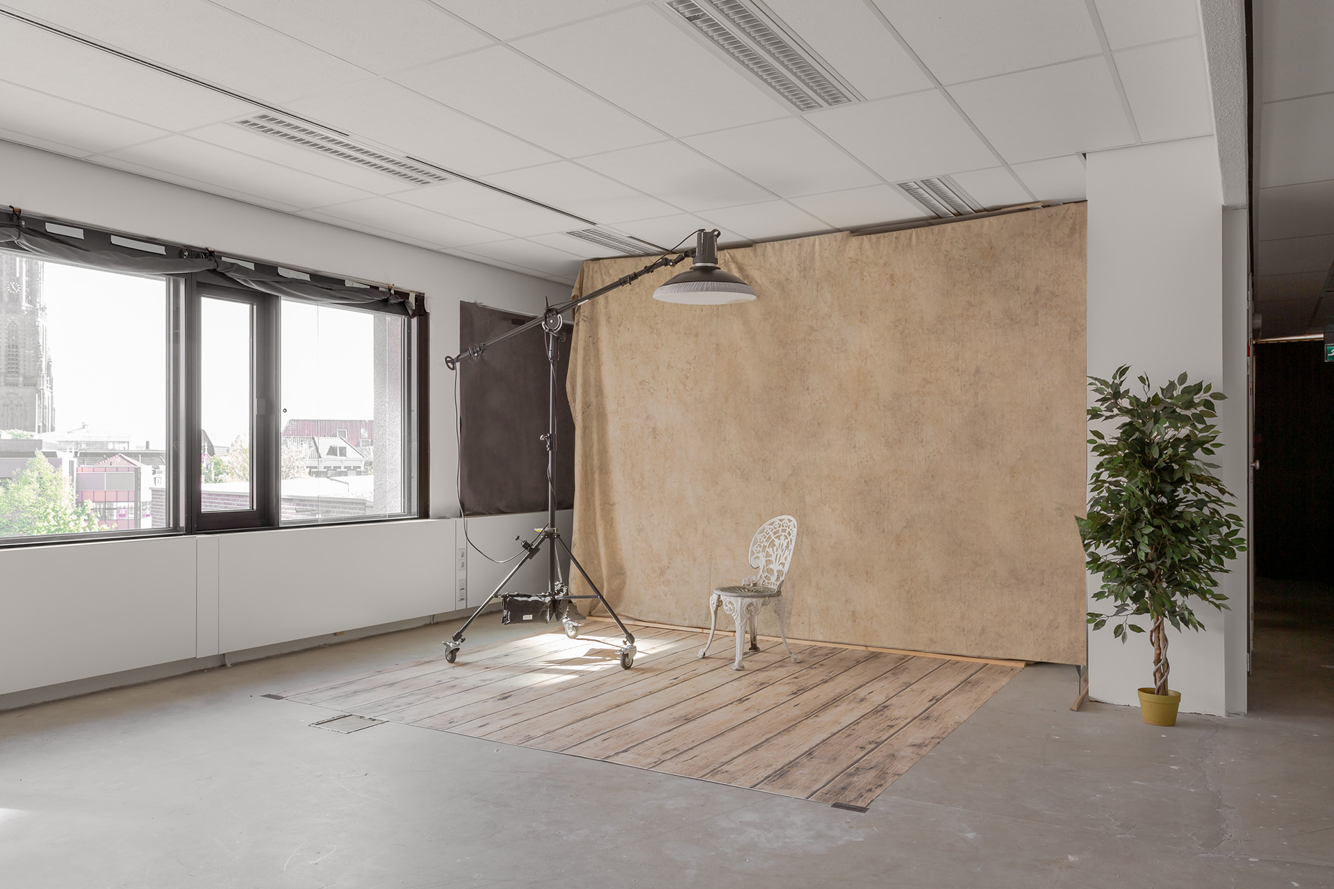 Foort Studio — shootruimte met achtergronddoek