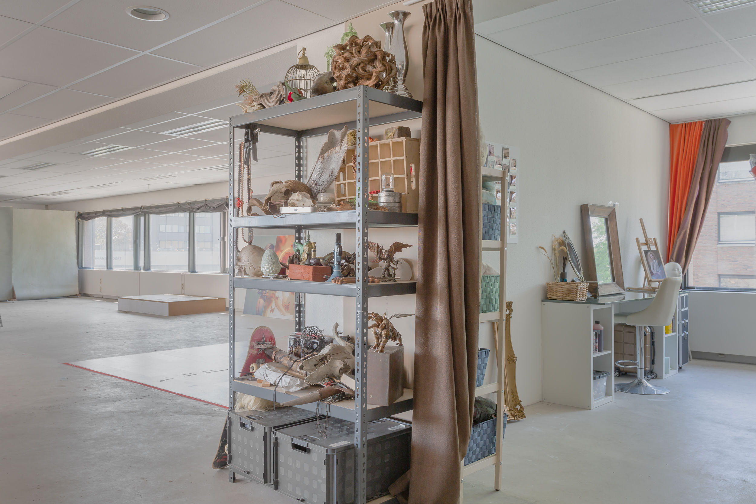Stylingkamer met kaptafel